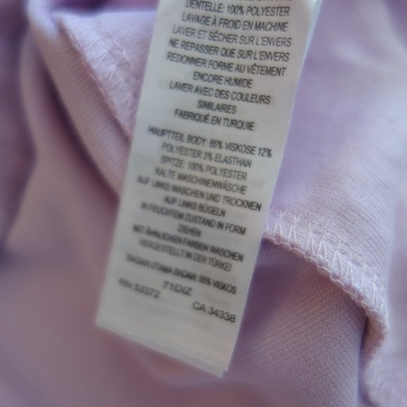 French Connection Lilac Purple Bandage Bodycon Lace Sided Cocktail Dress Size 0 - Picture 7 of 14